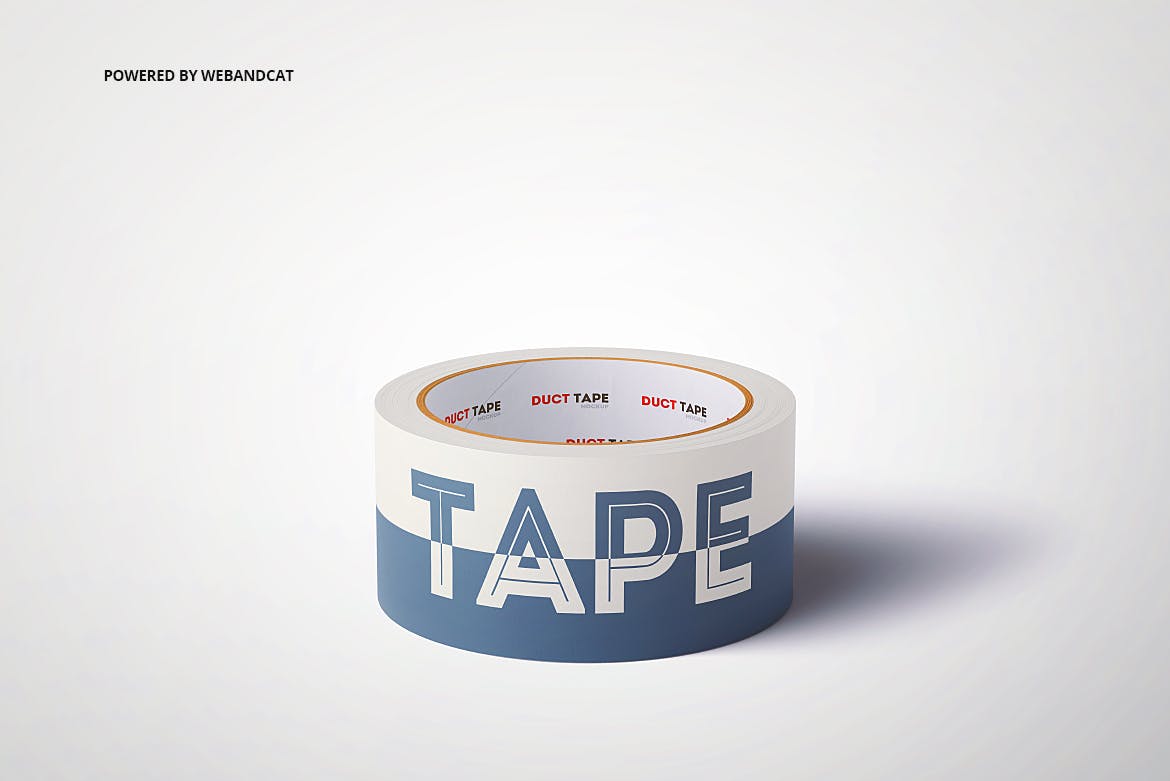 纸胶带外观图案设计样机 Paper Duct Tape Mockup插图(4)