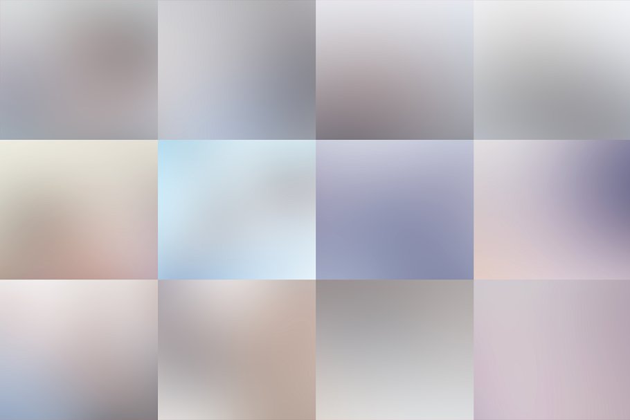 20个模糊渐变背景素材 Light Blurred Backgrounds插图(1)