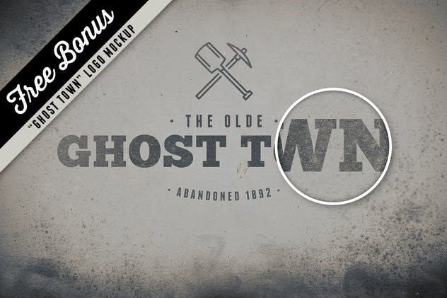 鬼城古老粗糙纹理合集Vol.1 Ghost Town Grunge Texture Pack Volume 1插图4