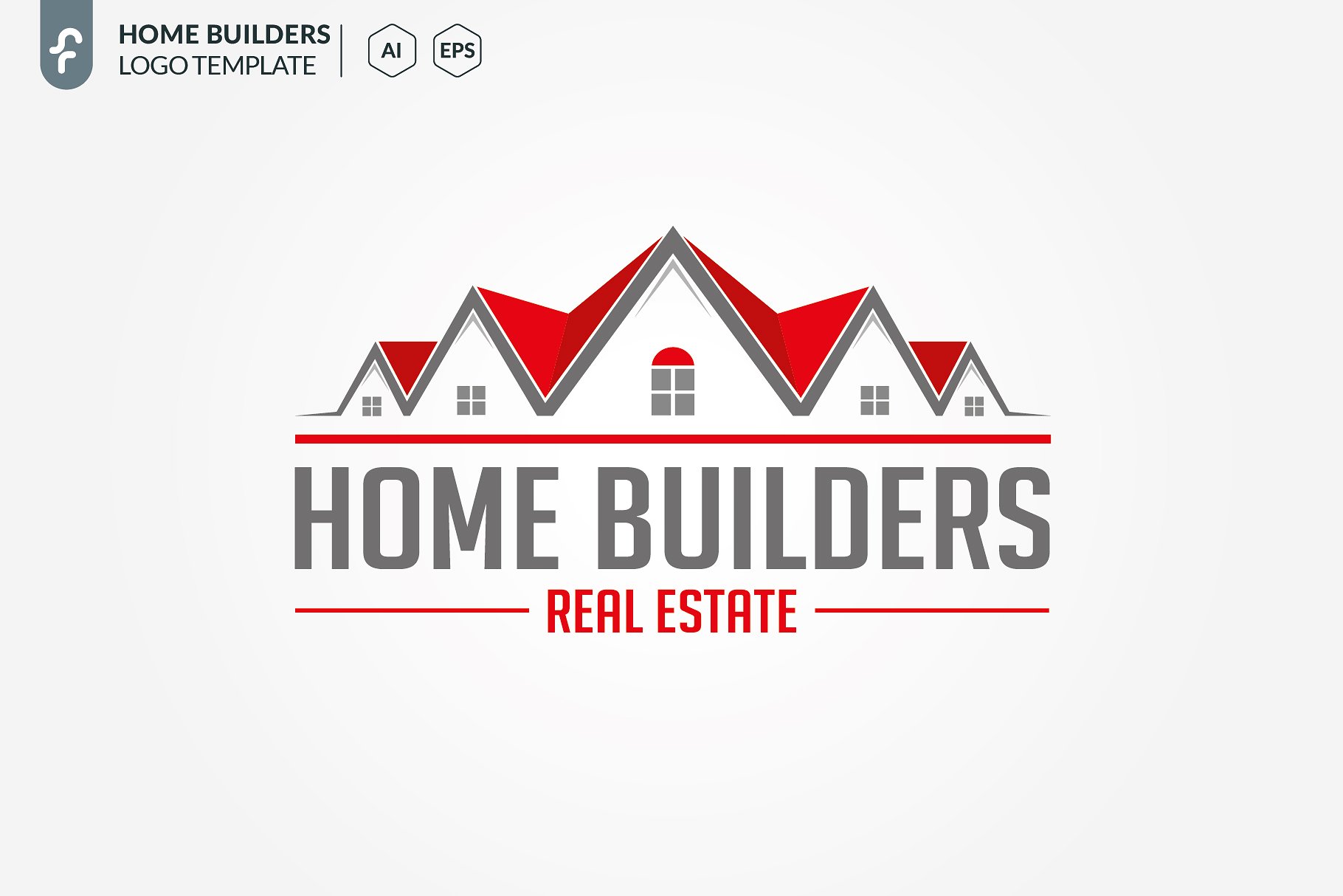建筑主题Logo模板 Home Builders Logo插图