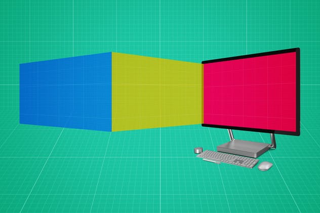 微软一体机电脑样机模板 Surface Studio Mockup V.2插图(12)