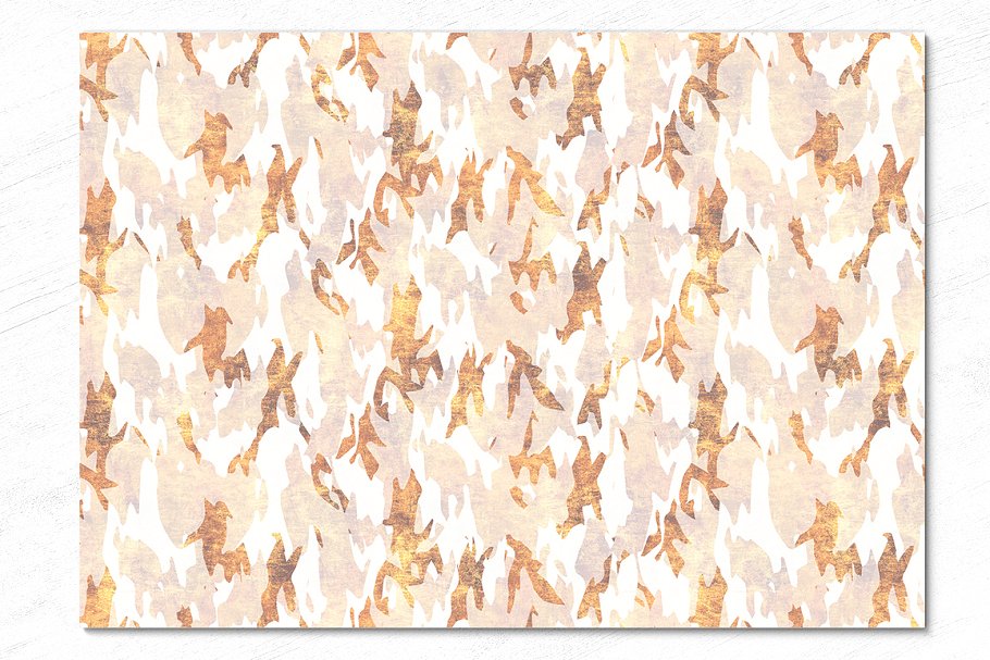 迷彩图案风格背景纹理 Camouflage Patterns + Backgrounds插图(5)