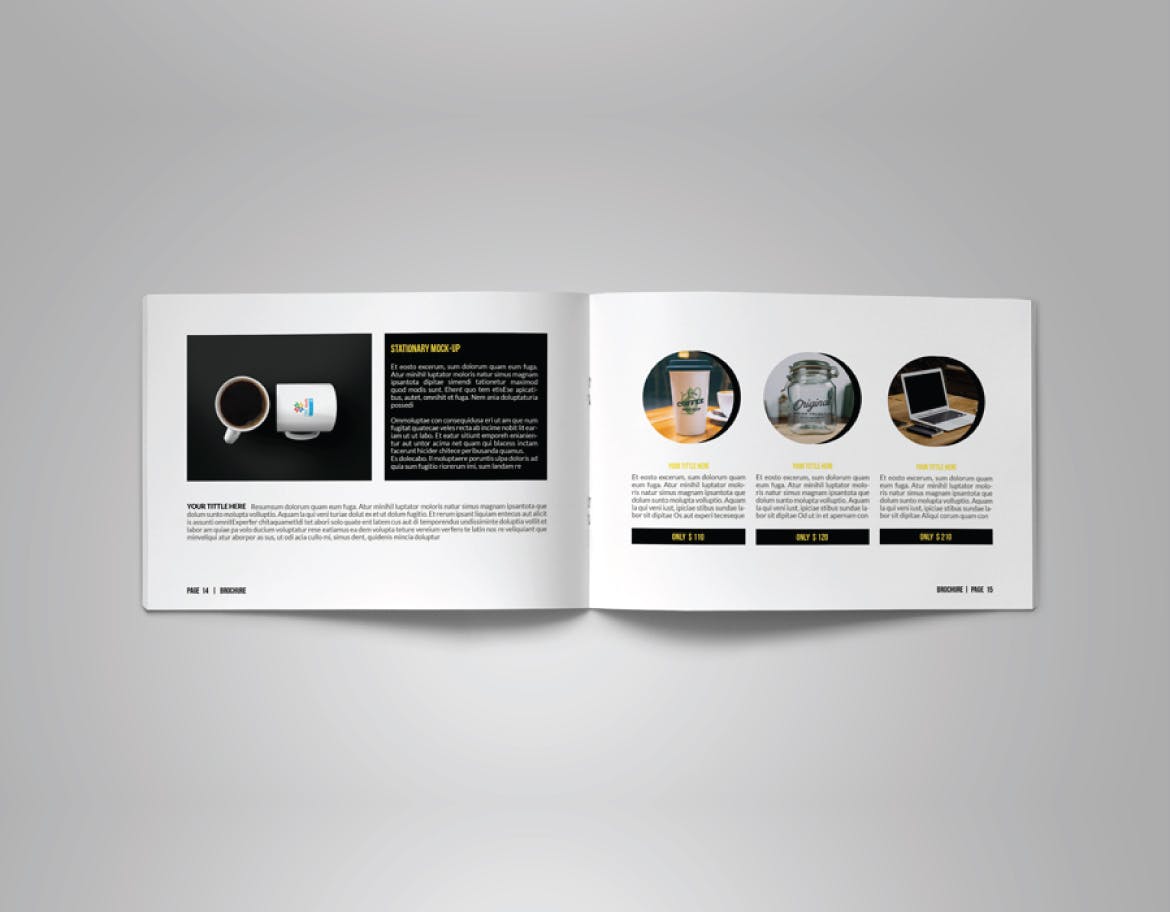 多用途产品目录/企业宣传册设计模板 Multipurpose Catalogue/Brochure插图(8)