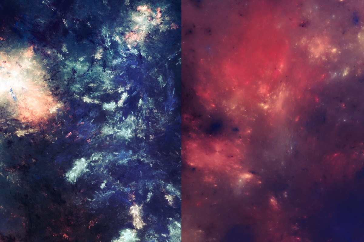 创意抽象纹理系列：15款类星云抽象纹理合集 Color & Light插图(3)