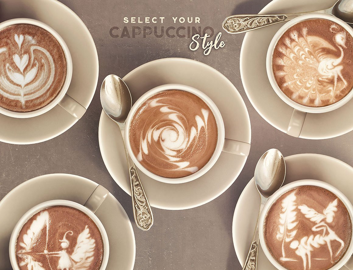 高品质的咖啡&咖啡师展示模型Mockups下载[png,jpg,otf,tif]插图(11)