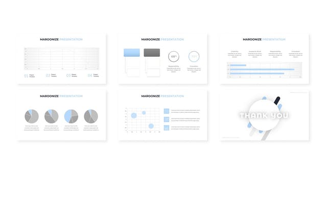 企业商务风格多用途Google Slides幻灯片模板 Maroonize – Google Slides Template插图3