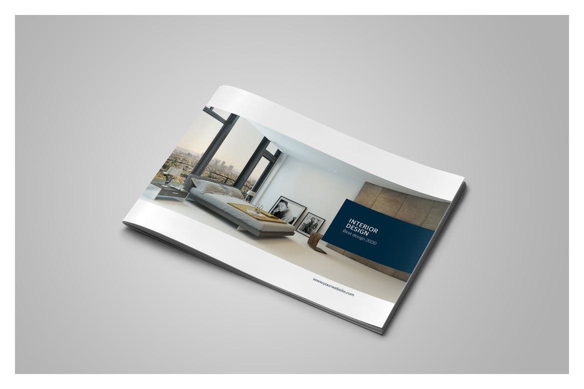 简约设计风格产品目录画册设计模板 Simple Brochure Catalog插图(3)