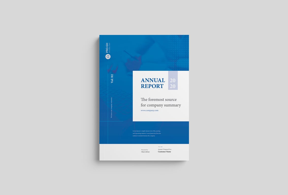 2019-2020年企业年度报告书设计模板 Annual Report 20 Pages插图9