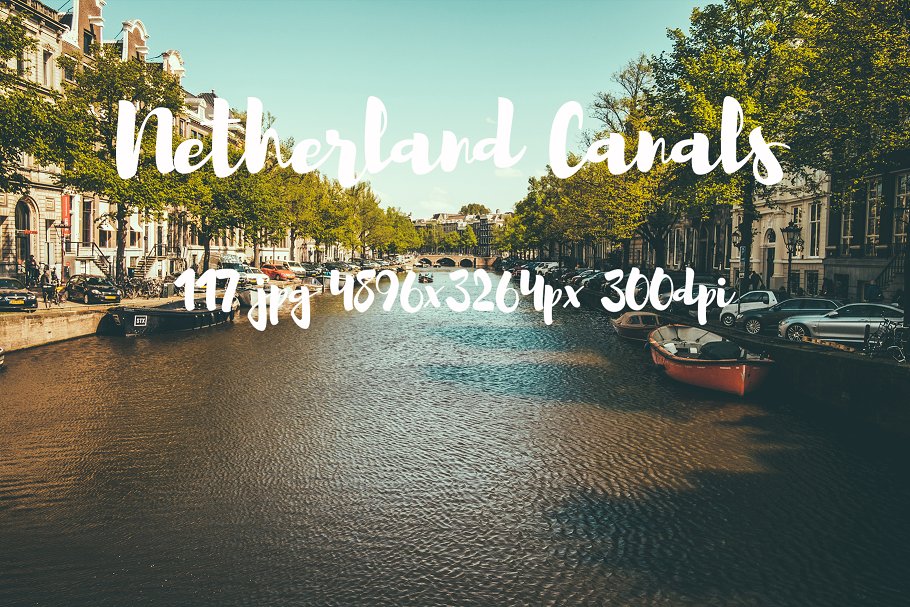 荷兰运河景色照片素材 Netherlands canals photo pack插图23