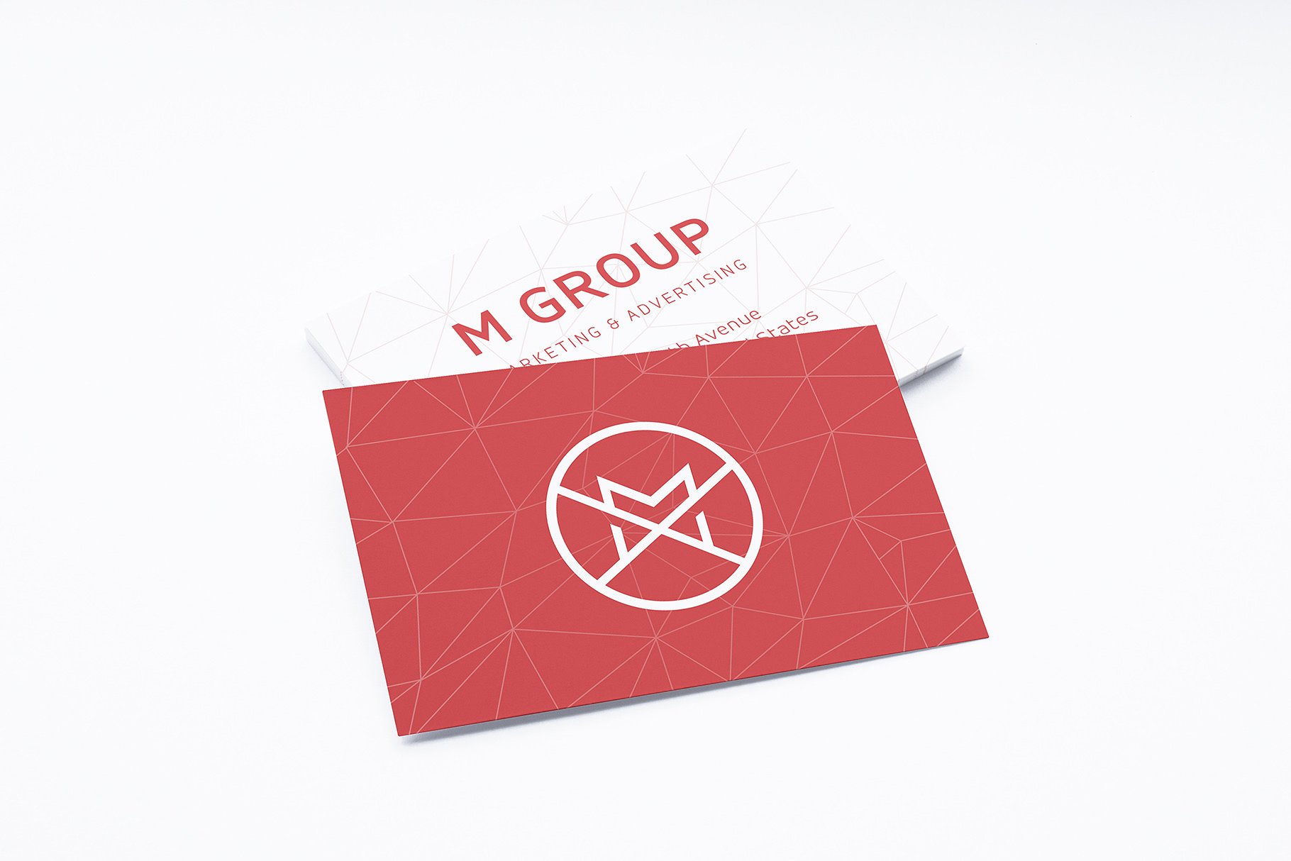 高端名片特写样机模板 Close-up Business Cards Mockup v.1插图(1)