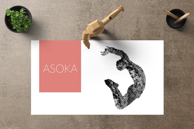 企业团队介绍PPT幻灯片模板下载 ASOKA Powerpoint Template插图(3)