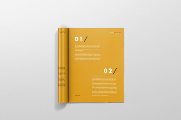 高级时尚杂志样机模板 Magazine Mockup – US Letter 8.5×11 inch插图10