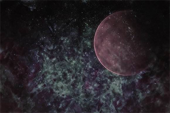 30款科技紫色炫酷星空海报背景 30 Spacescapes插图9