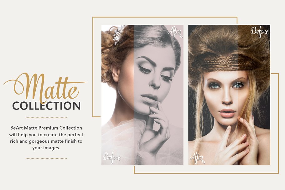 全面加强版的Photoshop哑光动作高级版  Matte Photoshop Actions Premium插图(3)