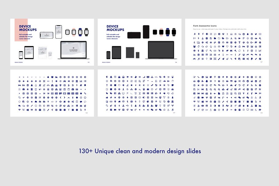 创意设计公司路演谷歌幻灯片模板 BILBAO – Google Slides + Bonus插图18