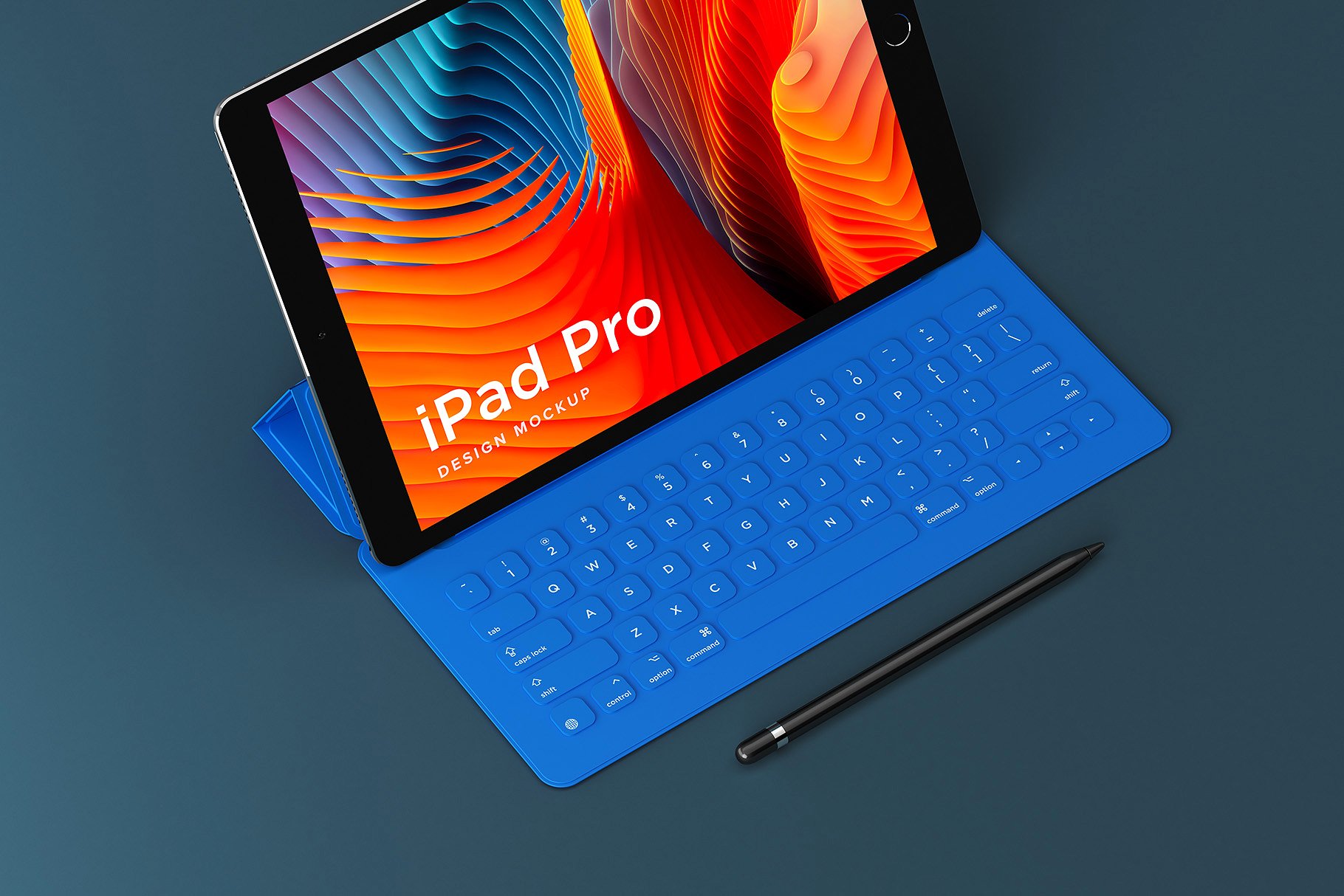 多角度的iPad Pro展示模型Mockup下载[psd]插图(3)