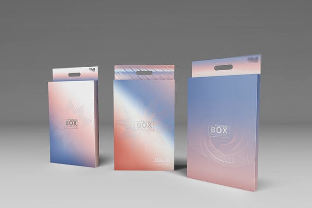 高端礼品包装盒样机模板Vol.12 Package Box Mockups Vol12插图(9)