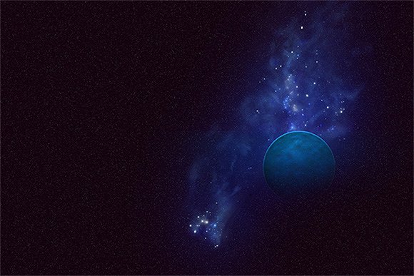 30款科技紫色炫酷星空海报背景 30 Spacescapes插图11