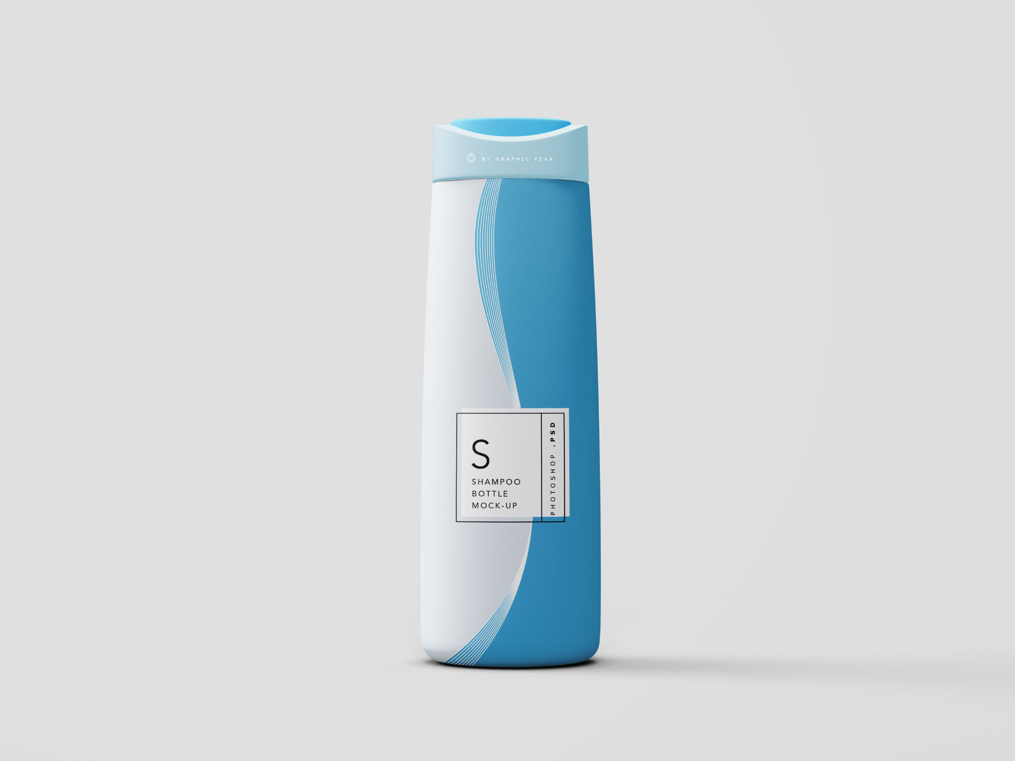 沐浴露＆洗发水瓶包装外观设计PSD样机模板 Shampoo Bottle Mockup PSD插图