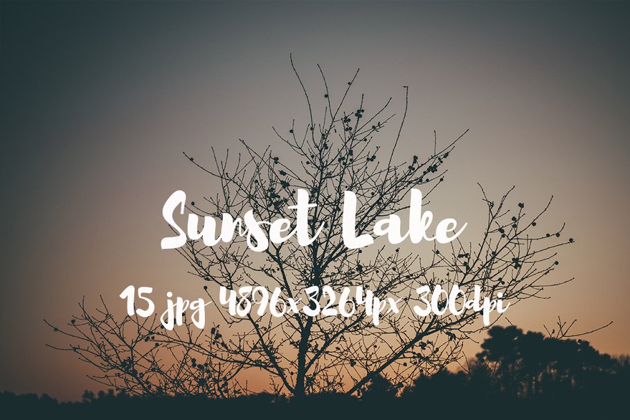 日落湖水高清照片素材 Sunset Lake photo pack插图11