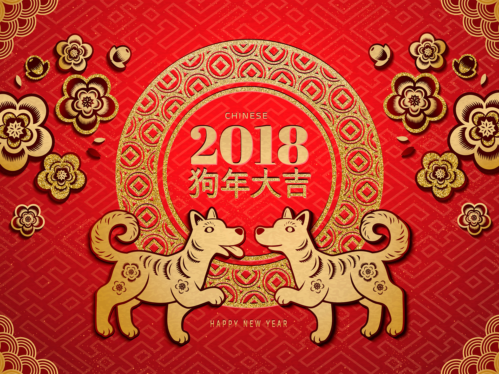 高品质中国传统春节新年元素素材EPS插图8