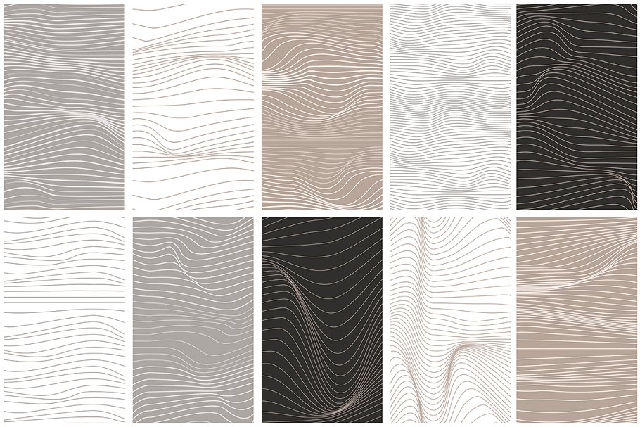 40款优雅图案矢量无缝纹理背景 Elegant Background Patterns插图8