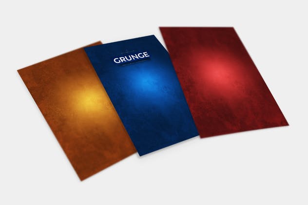 抽象深蓝色Grunge肮脏纹理背景 Abstract Grunge Texture Backgrounds插图1