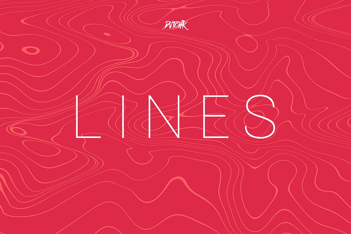 抽象线条波浪背景（第03卷） Lines | Wavy Backgrounds | Vol. 03插图(1)