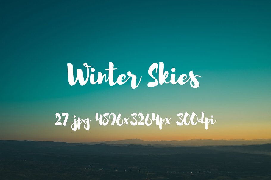 冬季天空照片素材合集 Winter skies photo pack插图(3)