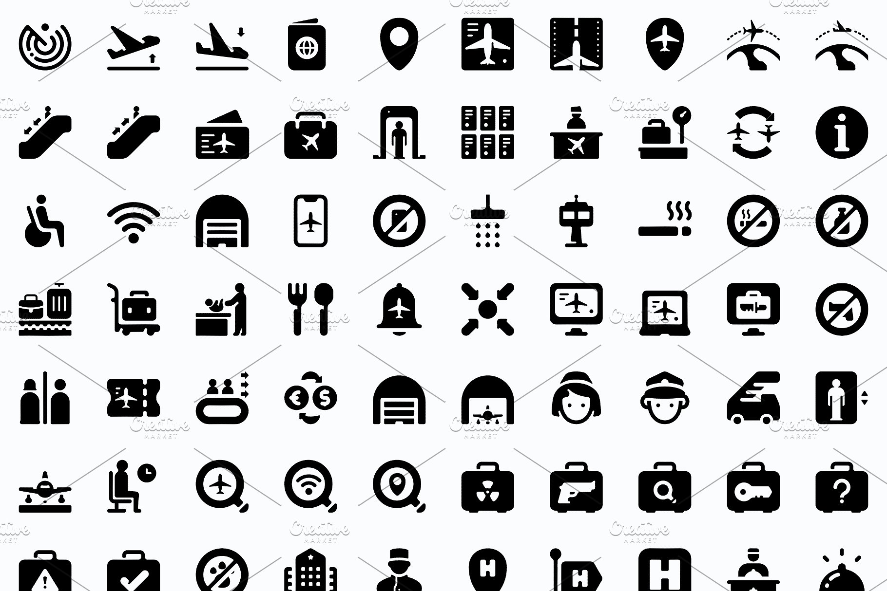 2200枚圆形实心图标 Roundies 2200 Solid Icons插图(2)