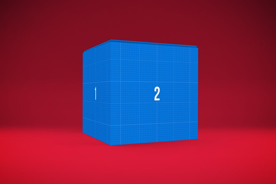 产品包装箱子外观设计多角度预览样机 Box MockUp插图(10)
