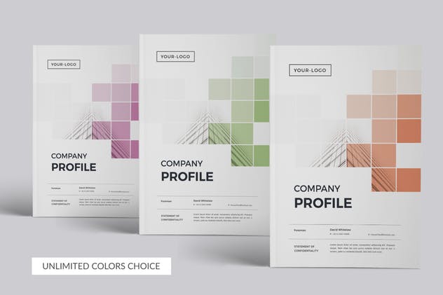 公司企业品牌宣传画册设计模板 Company Profile插图(3)
