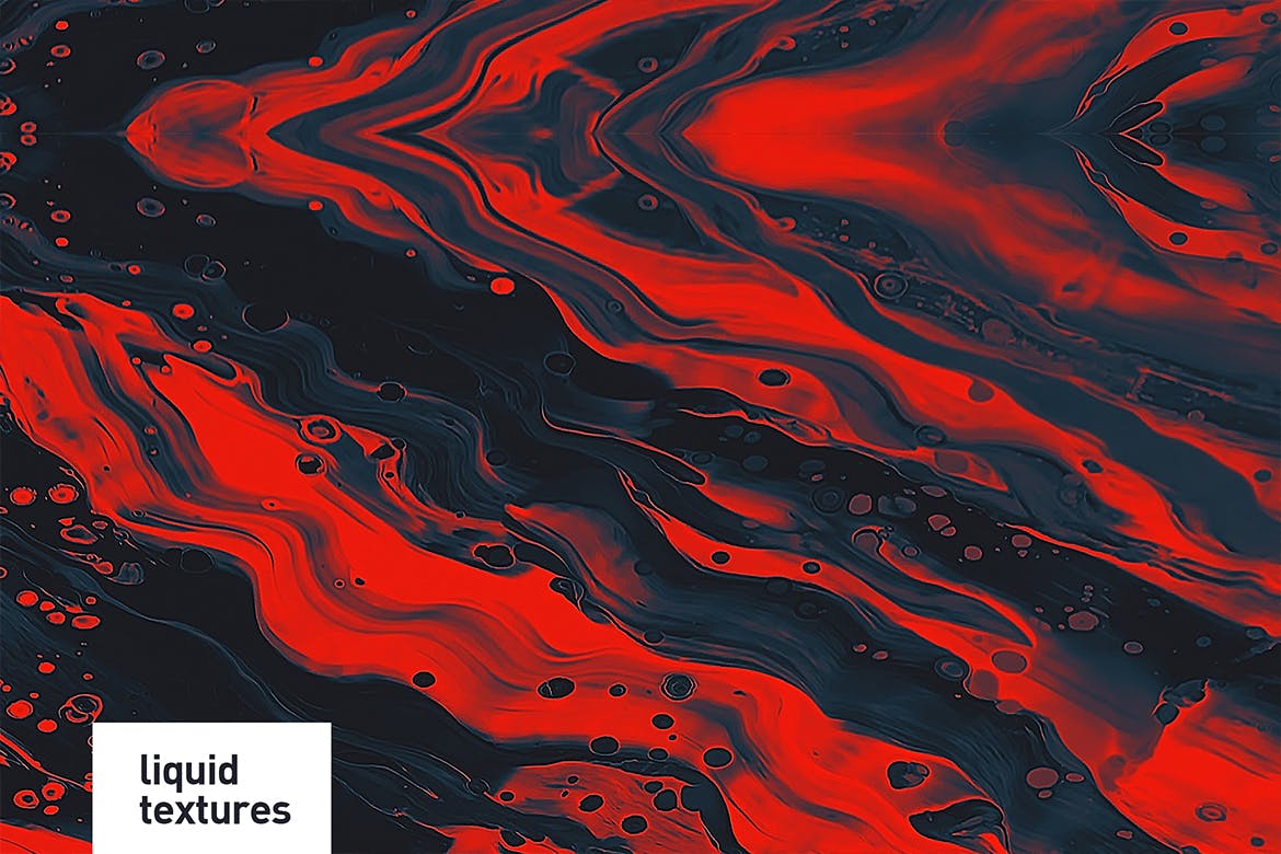 彩色混合液体颜料肌理纹理素材 Liquid Textures插图(4)
