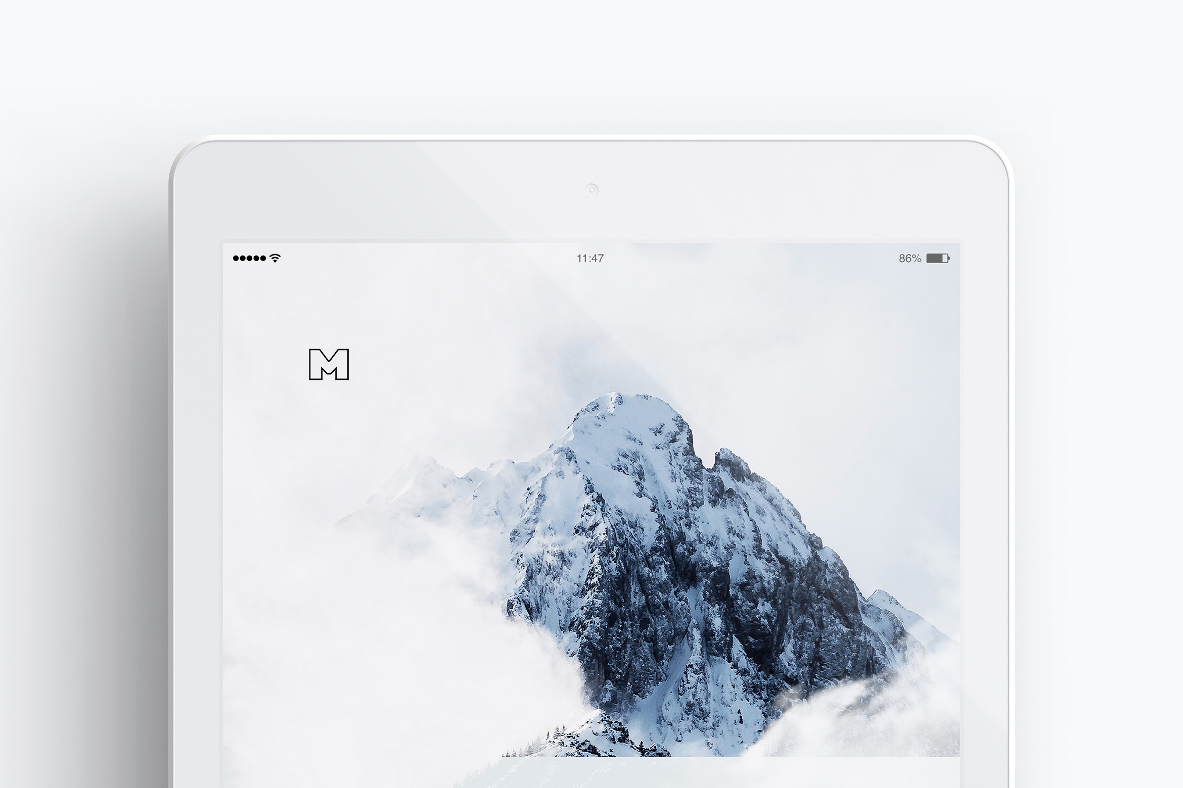 iPad平板电脑屏幕界面设计演示预览效果样机02 Clay iPad 9.7 Mockup 03插图2 iPad平板电脑屏幕界面设计演示预览效果样机02 Clay iPad 9.7 Mockup 03插图2