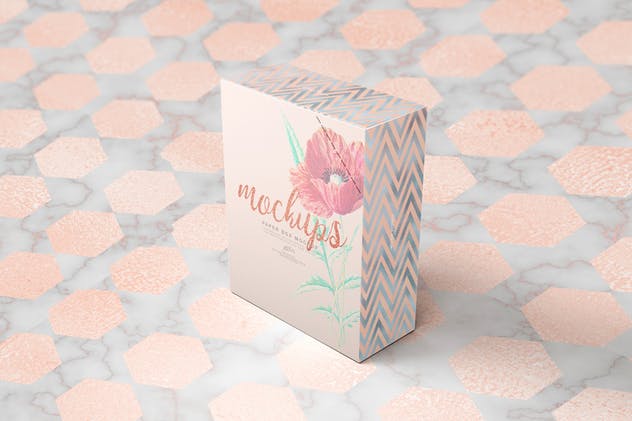 美食包装纸盒样机 Paper Box Mockup 07插图(4)