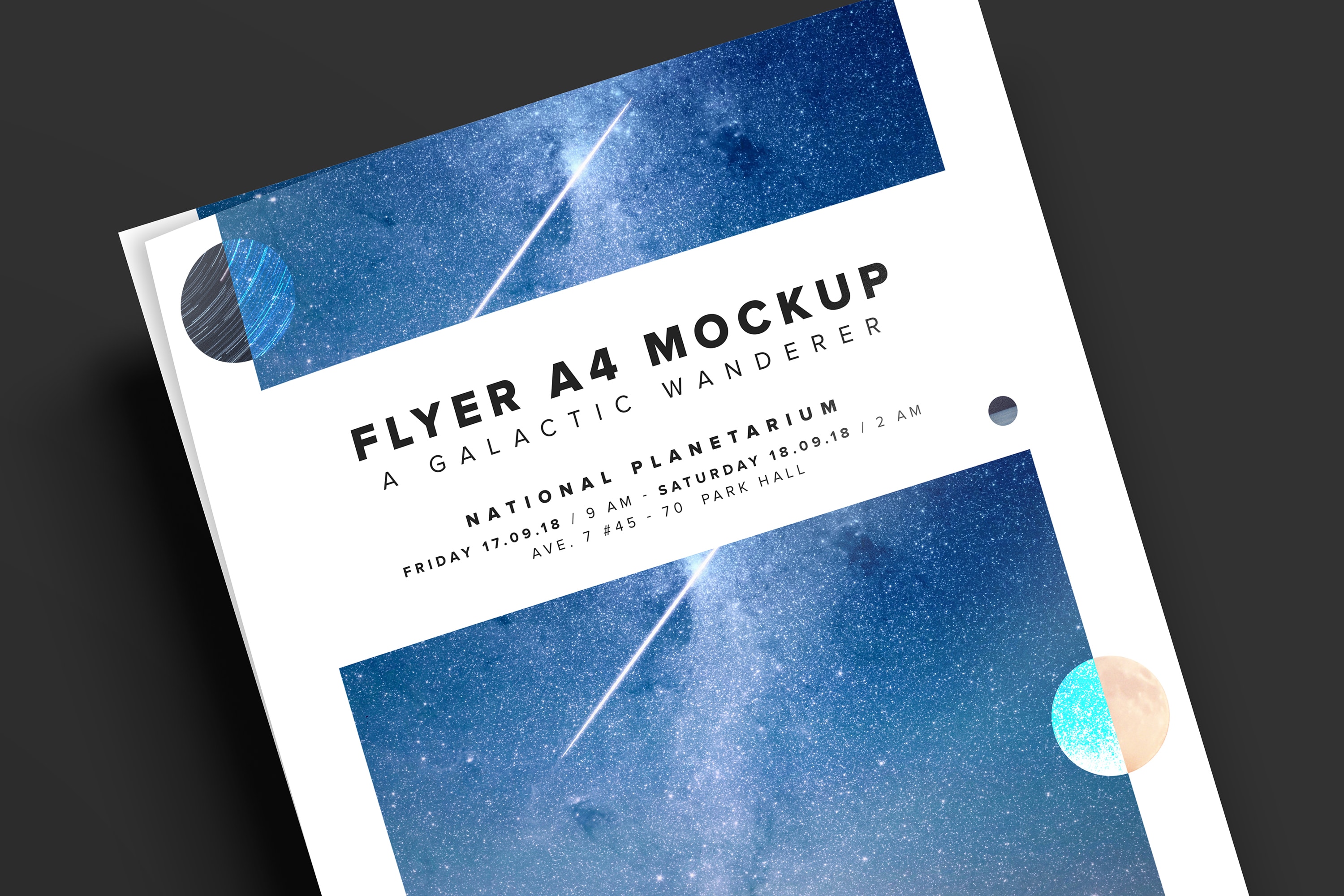 传单设计效果图局部特写样机模板 Flyer Close-Up Mockup插图4 传单设计效果图局部特写样机模板 Flyer Close-Up Mockup插图4