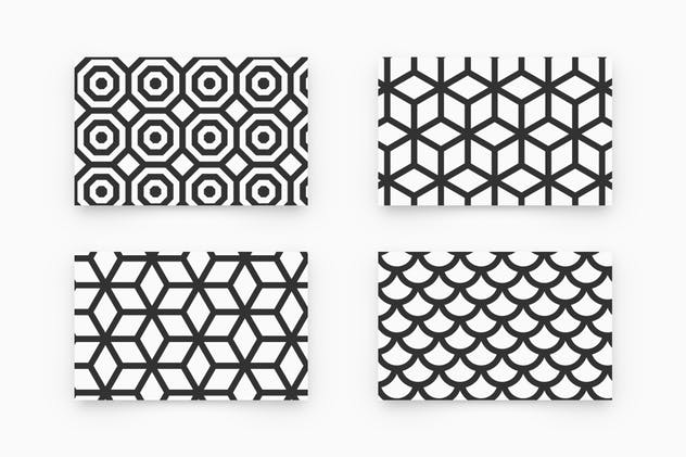 20种粗线条几何图形外观纹理 Bold Patterns插图(2)