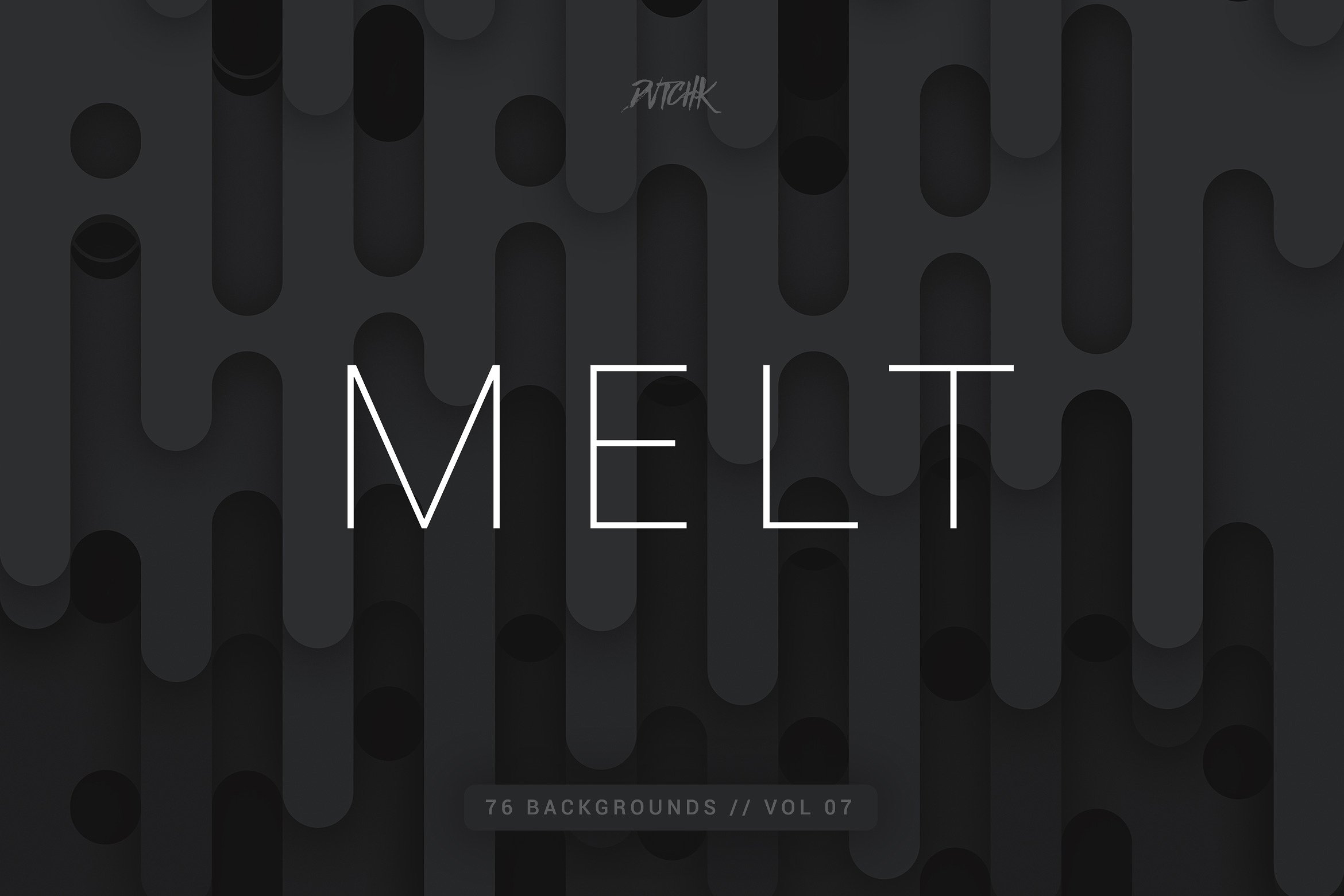 76款抽象圆形背景v7 Melt | Rounded Backgrounds | Vol. 07插图