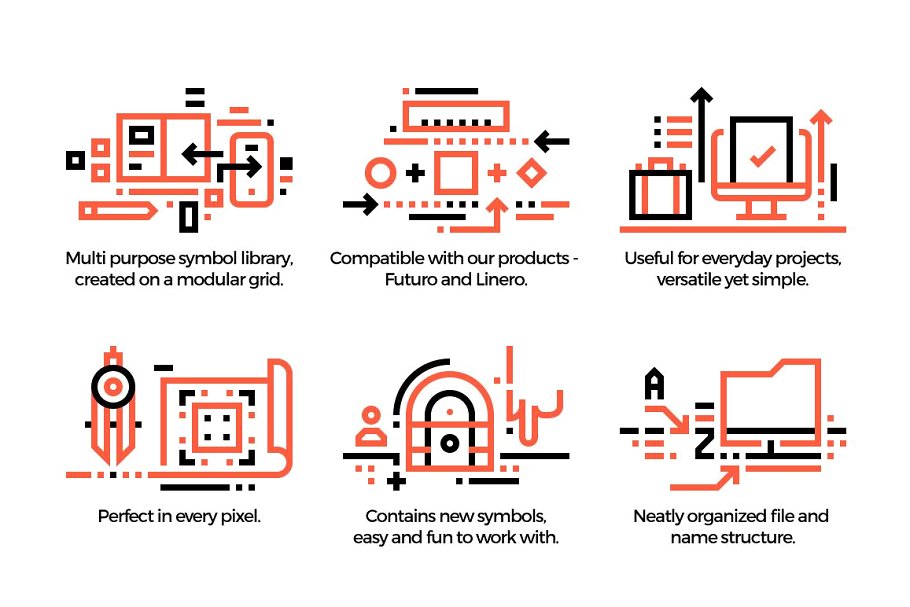 迷你图标素材合集 Modo Icons Collection插图(1)