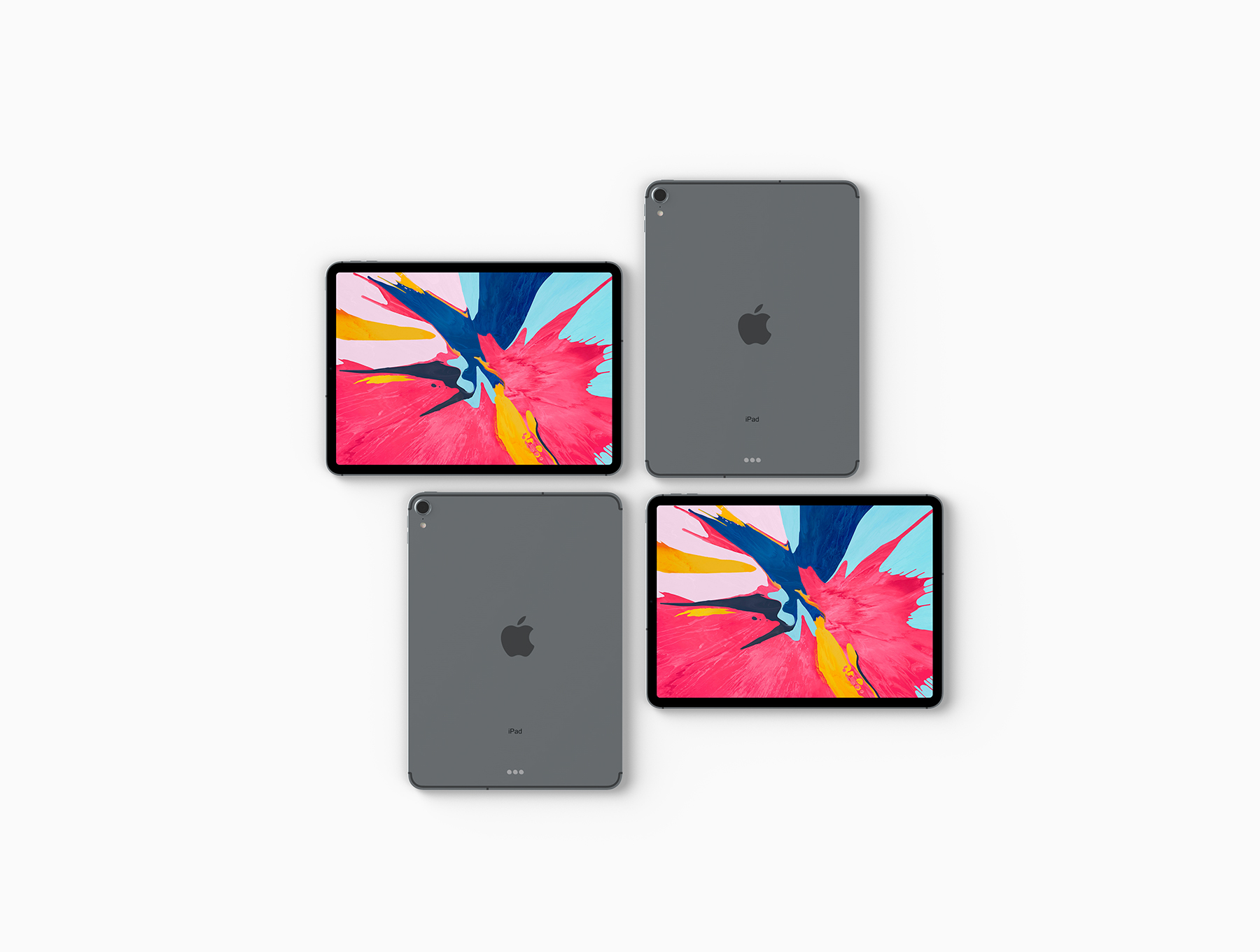 iPad Pro 2018展示样机下载 [PSD]插图(4)