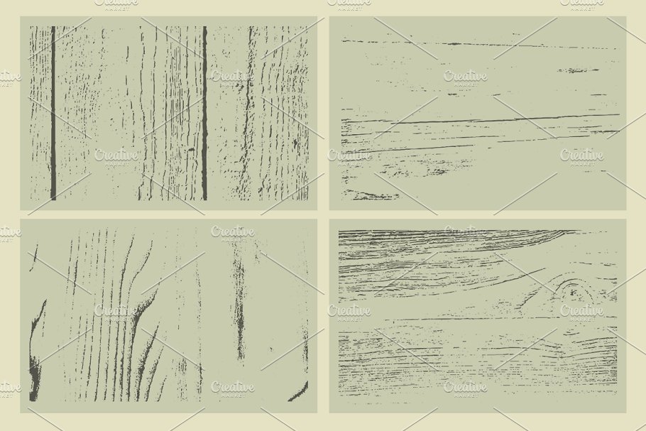 20款木板树纹材质纹理 20 Wood & Plank Textures – VES08插图(3)