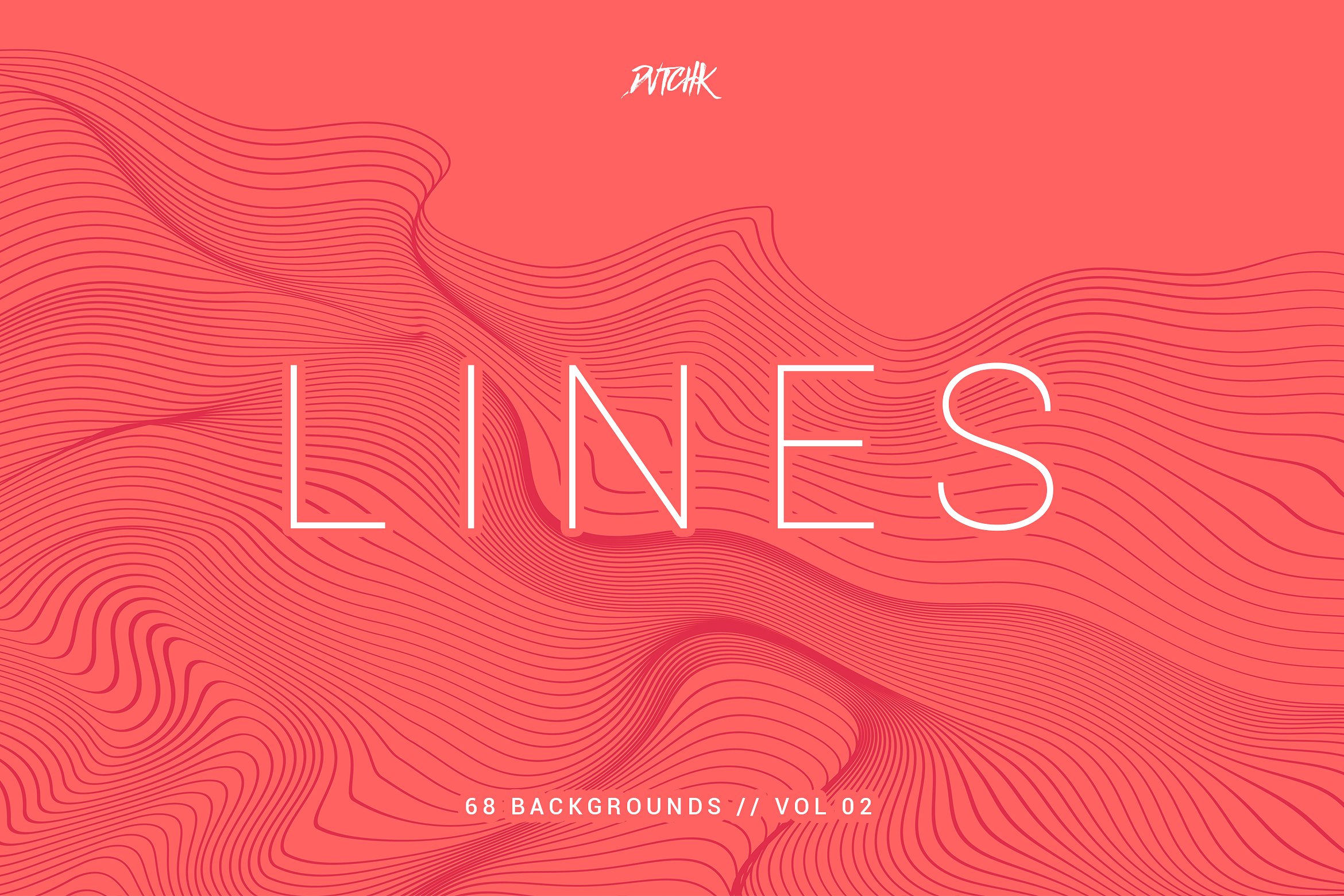 抽象线条波浪背景（第02卷） Lines | Wavy Backgrounds | Vol. 02插图