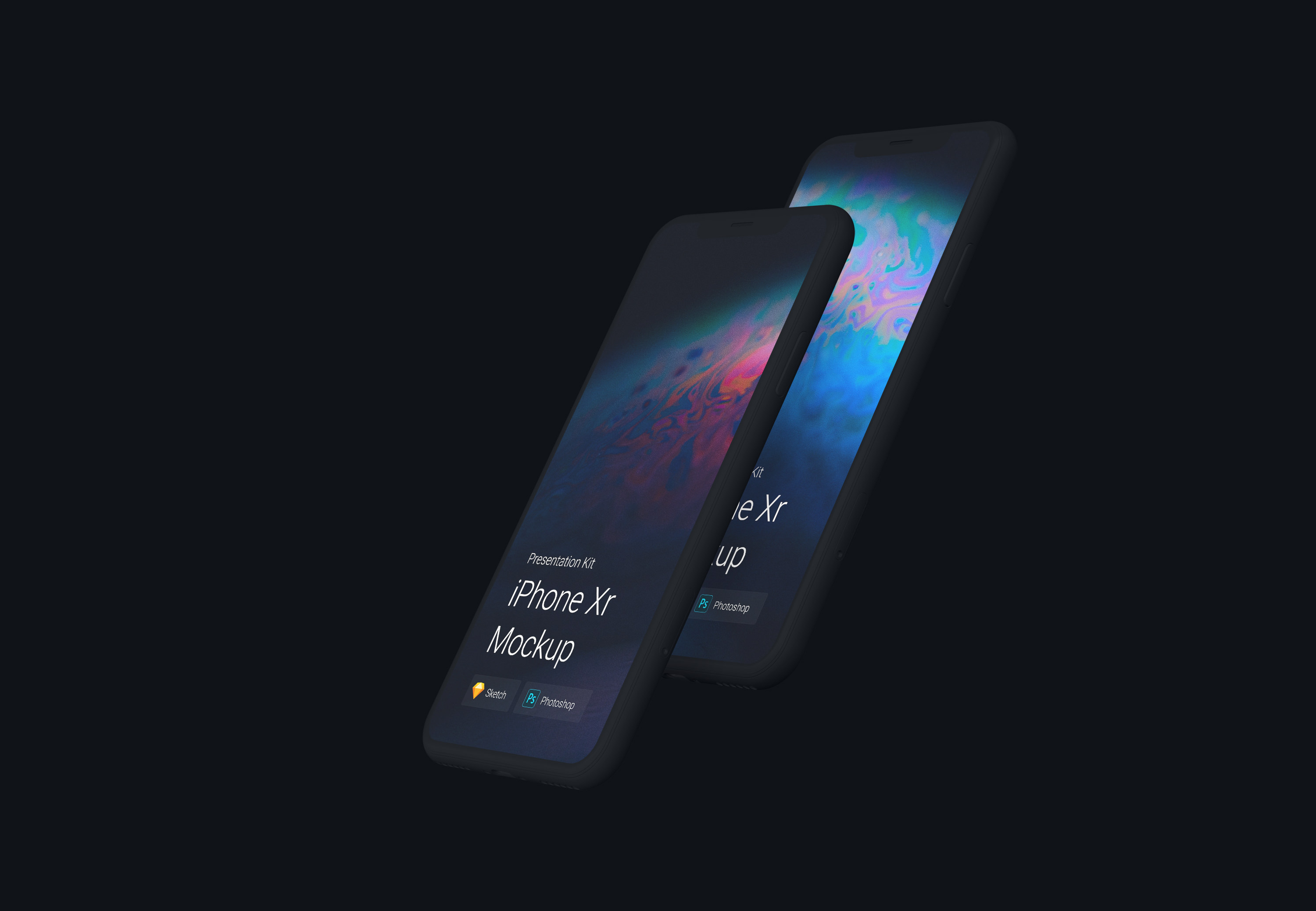 高品质五星好评 iPhone Xs 和 iPhone Xr 样机 [PSD&SKETCH]插图11