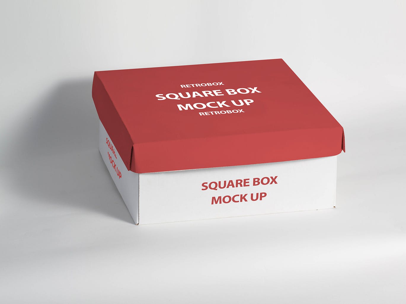 高品质的正方形的包装盒子VI样机展示模型mockups插图(3)