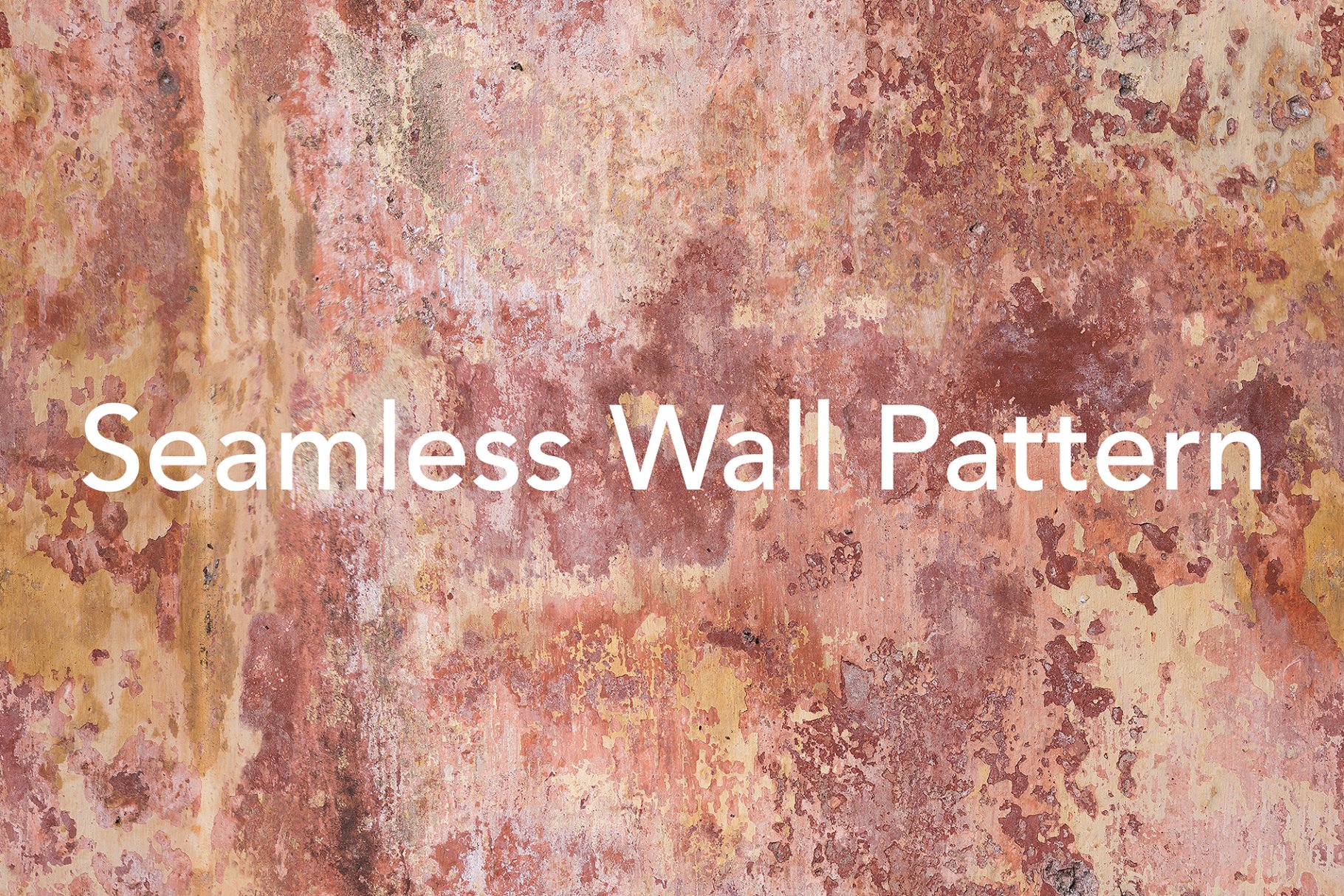 高分辨率无缝粉红色砖墙纹理 Tileable Seamless Pink Wall Texture插图