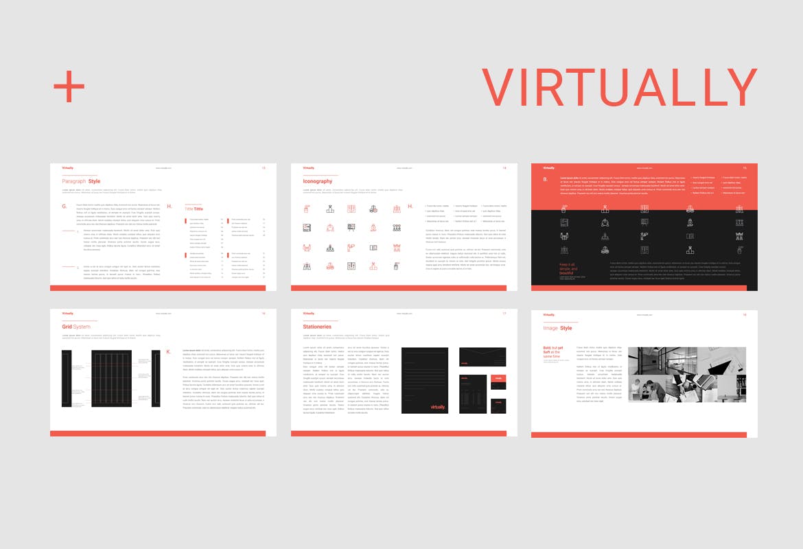 产品设计公司介绍PPT幻灯片设计模板 Virtually Powerpoint插图5