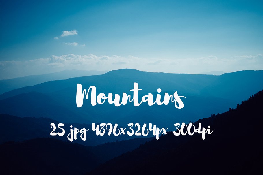 连绵山脉风景高清照片素材 Mountains photo pack插图(5)