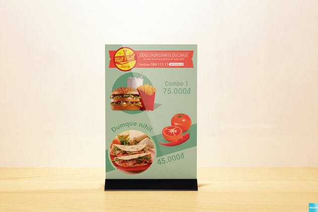 快餐店餐厅广告招牌商标样机 The Mockup Branding For Fast Food Outlets插图(11)
