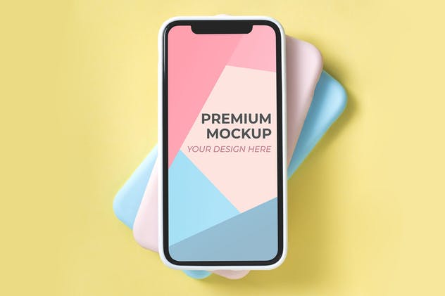 移动端APP界面设计展示样机模板 Mobile Design Mockup插图(3)