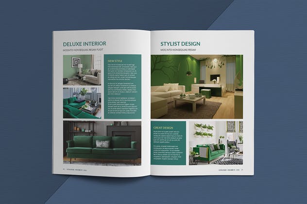 现代室内设计服务手册模板 Interior Catalogue Template插图(6)